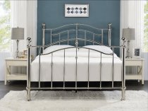 Bromley Chrome and crystal metal bed