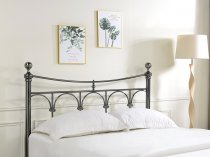 Rushmoor Antique Nickel finish metal bed