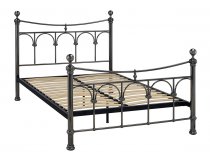 Rushmoor Antique Nickel finish metal bed