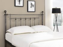 Ventnor Black Chrome and crystal metal bed