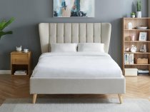 Galloway bedstead in premium natural fabric