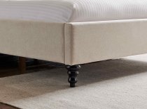 Middleton bedstead in a natural tone fabric