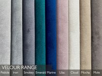 Spates Aspen headboard in choice of fabrics and colours