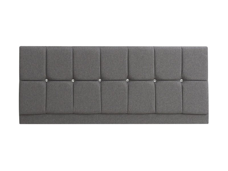 Spates Oslo headboard with diamonte buttons in choice of fabrics and colours