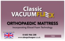 Classic Eliocel Vacuum Flex Orthopaedic mattress