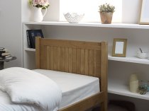 Dawlish Wooden bed frame in pine finish